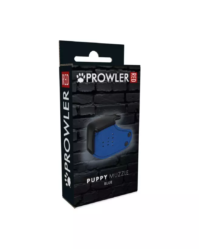 Blue Puppy Muzzle Prowler Red Comfortable Safe Pet Play Accessory-2