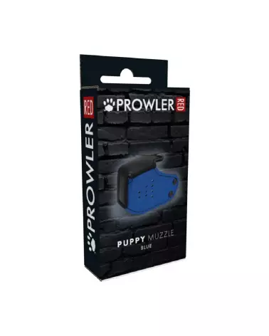 Blue Puppy Muzzle Prowler Red Comfortable Safe Pet Play Accessory-2