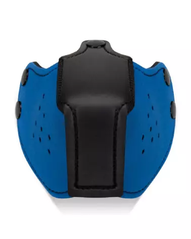 Blue Puppy Muzzle Prowler Red Comfortable Safe Pet Play Accessory-3