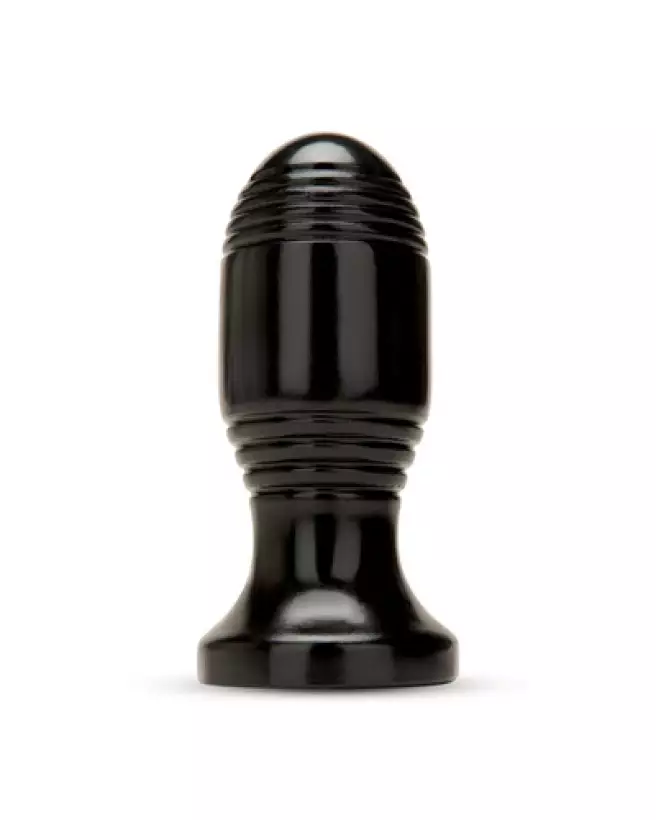 Image du Ribbed Plug XXL Noir par Prowler Red, jouet anal nervuré en taille extra large-1