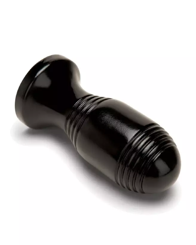 Image du Ribbed Plug XXL Noir par Prowler Red, jouet anal nervuré en taille extra large-3