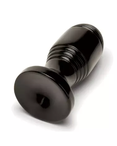 Image du Ribbed Plug XXL Noir par Prowler Red, jouet anal nervuré en taille extra large-5
