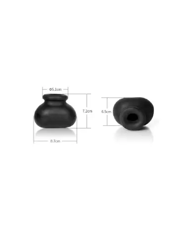 PerfectFitBrand Bull Bag Ball Stretcher with Weight pour extension et plaisir-5