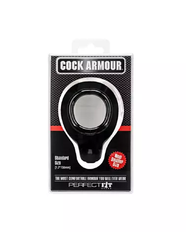 Cock Armor Regular de PerfectFitBrand, cockring en plastique pour endurance et confort-2