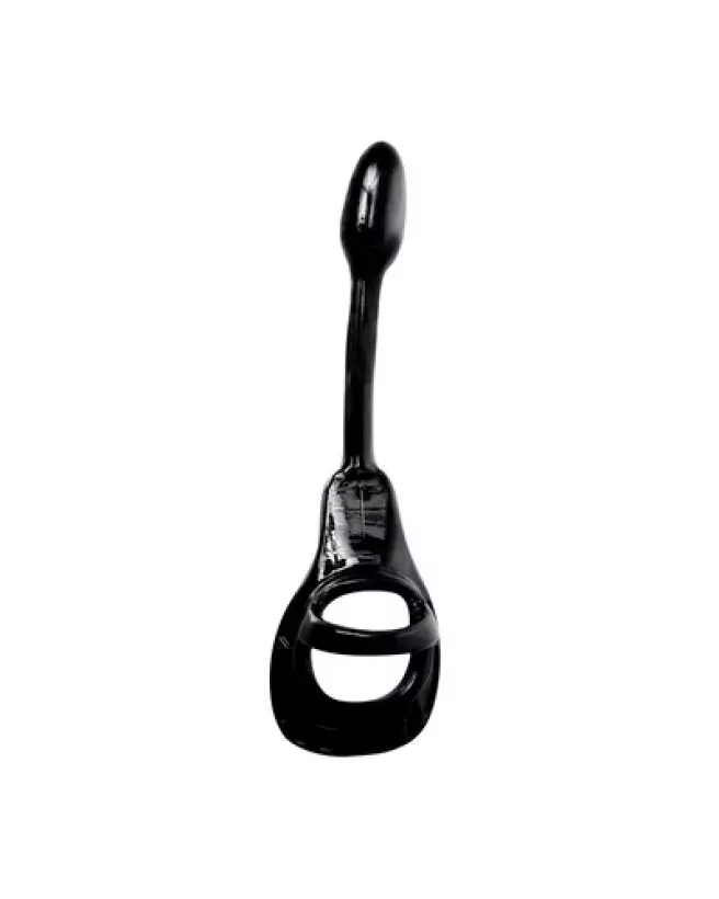 Image du Armor Tug Lock de PerfectFitBrand avec cockring, ball strap et plug anal-1