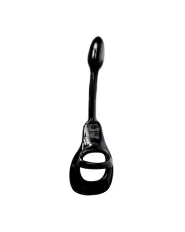 Image du Armor Tug Lock de PerfectFitBrand avec cockring, ball strap et plug anal-1