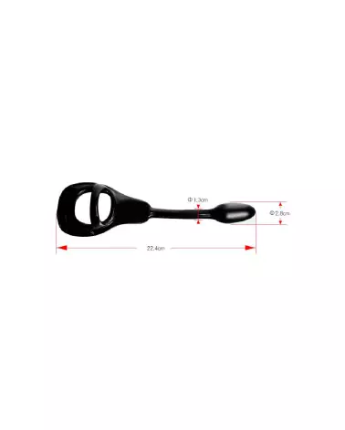 Image du Armor Tug Lock de PerfectFitBrand avec cockring, ball strap et plug anal-5