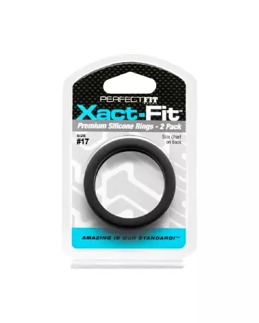 Cockring 17 Xact-Fit 2-Pack de PerfectFitBrand pour performance et confort optimal-2
