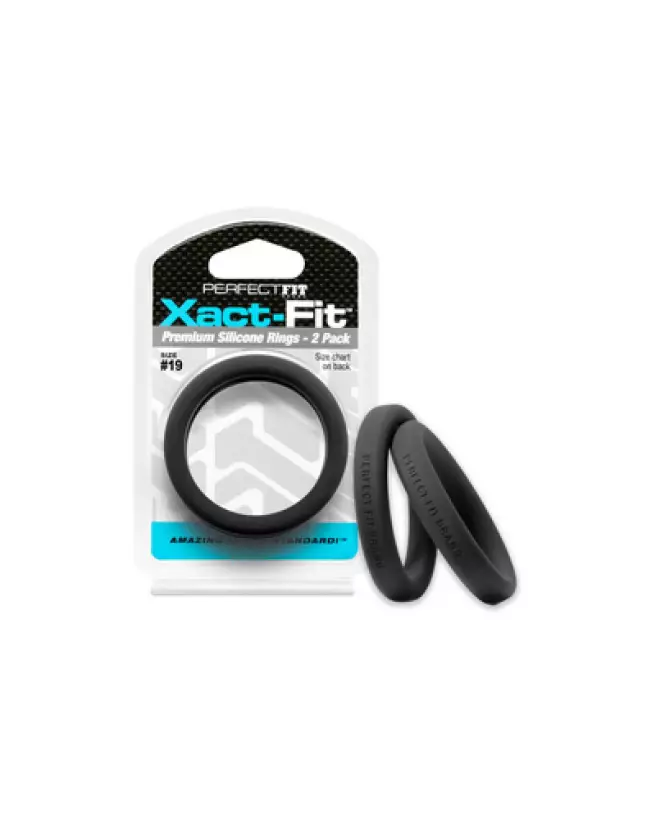 Cockring Xact-Fit 19 PerfectFitBrand ajustable en silicone-1