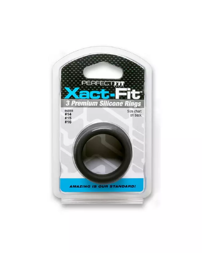 Image du Kit Cockring Xact-Fit PerfectFitBrand en tailles S/M pour confort et performance-3