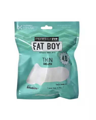 Photo Fat Boy Thin 10 cm PerfectFitBrand gaine pour pénis ultra-réaliste-2