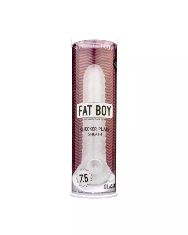 Image de la gaine pénis PerfectFitBrand Fat Boy Checker Box Sheath, augmentant taille et plaisir -2