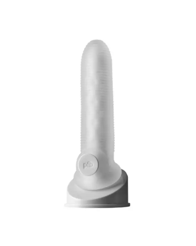 Gaine Fat Boy Micro Ribbed Sheath PerfectFitBrand pour augmentation de taille et texture stimulante-1