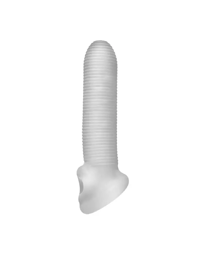 Gaine Fat Boy Micro Ribbed Sheath PerfectFitBrand pour augmentation de taille et texture stimulante-3