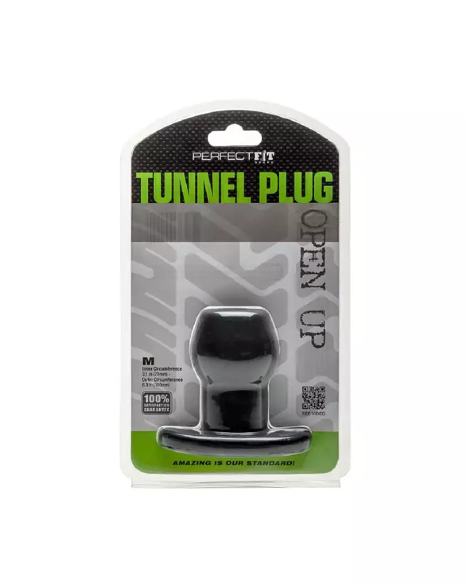Image du Tunnel Plug Hollow M de PerfectFitBrand en silicone pour plaisir anal avancé-2
