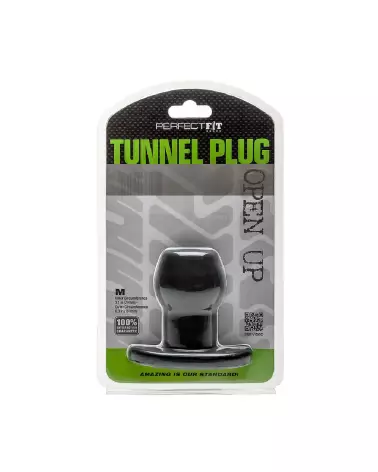 Image du Tunnel Plug Hollow M de PerfectFitBrand en silicone pour plaisir anal avancé-2
