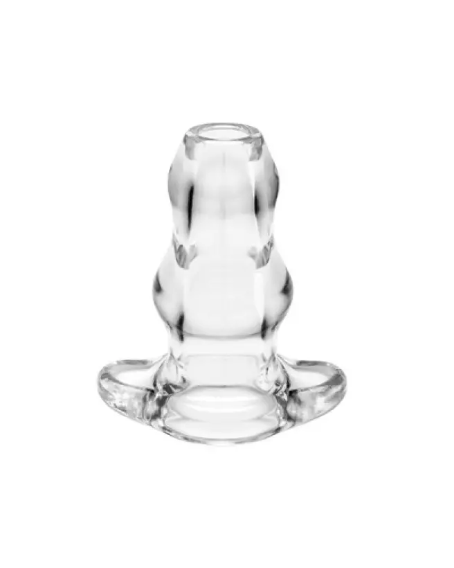 Double Tunnel Plug Hollow Butt Plug Taille M par PerfectFitBrand pour exploration anal-1