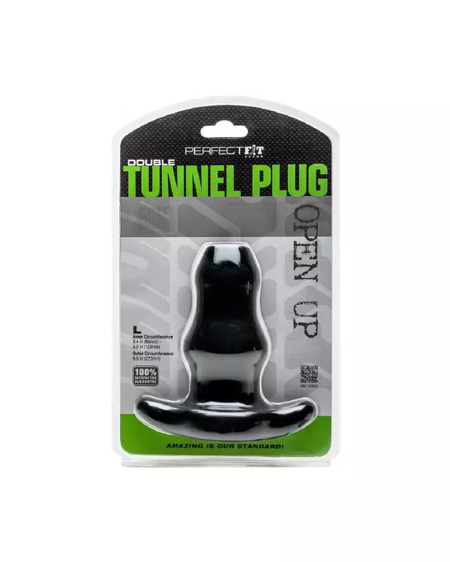 Double Tunnel Plug Hollow L de PerfectFitBrand pour dilatation anal avancée-2