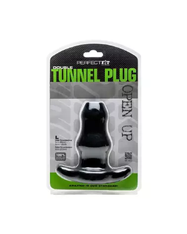 Double Tunnel Plug Hollow L de PerfectFitBrand pour dilatation anal avancée-2