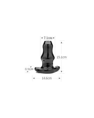 Double Tunnel Plug Hollow L de PerfectFitBrand pour dilatation anal avancée-4