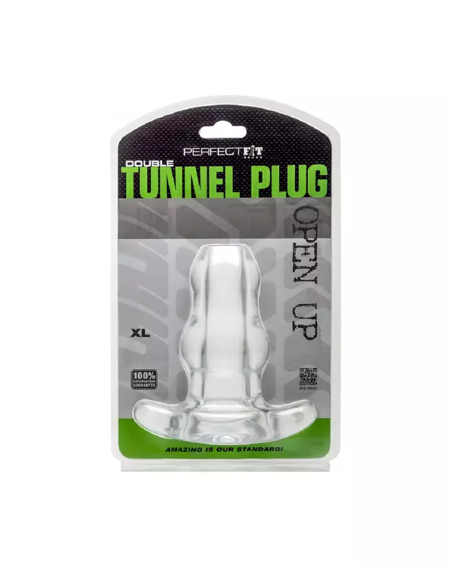 Image Double Tunnel Plug XL PerfectFitBrand pour exploration tunnel anal avancée-2