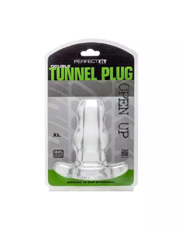 Image Double Tunnel Plug XL PerfectFitBrand pour exploration tunnel anal avancée-2