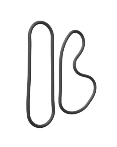Cockring Silicone Slim Wrap Ring de PerfectFitBrand ajustable en taille-1
