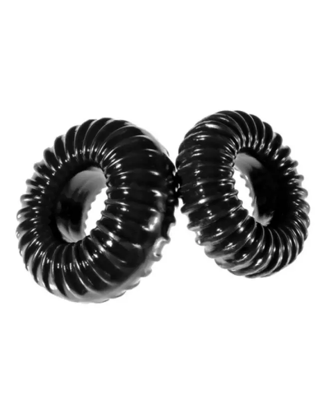 Image du PF Blend Premium Stretch Ribbed Ring Slim, cockring élégant et discret de PerfectFitBrand-1