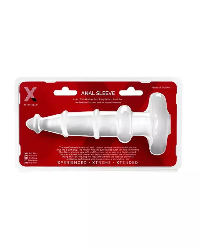 Image du Sleeve Plug Anal et Gaine Pénienne 7/18cm PerfectFitBrand pour double plaisir-2