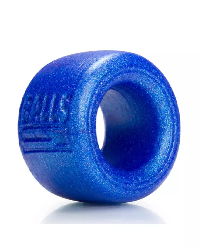 Image de Balls-T Compact Stackable Ballstretcher Blueballs Metallic par Oxballs-1