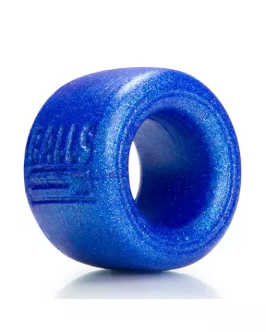 Image de Balls-T Compact Stackable Ballstretcher Blueballs Metallic par Oxballs-1