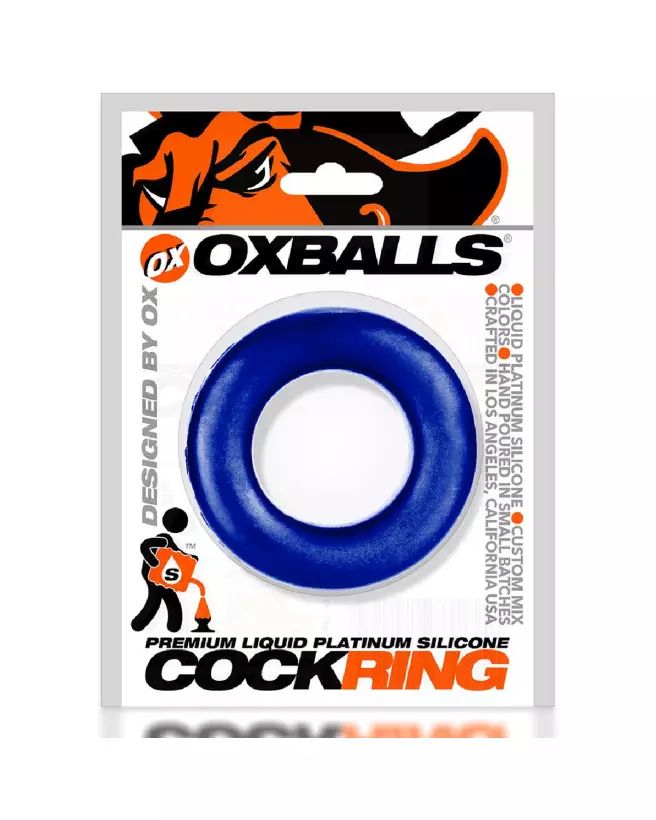 Image du Cock-T Smoosh Comfort Cockring Blueballs par Oxballs - Confort et Performance Optimisés-2
