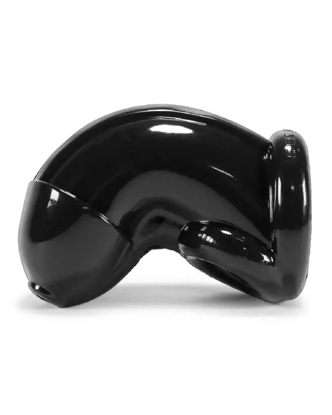 Image du Cock-Lock Chastity and Packer Noir par Oxballs, dispositif de chasteté en silicone-3