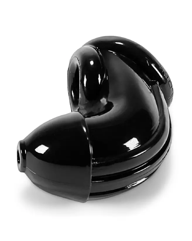 Image du Cock-Lock Chastity and Packer Noir par Oxballs, dispositif de chasteté en silicone-4