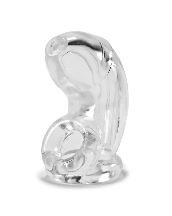 Oxballs Cock-Lock Chastity and Packer Clear in Transparent Material-4