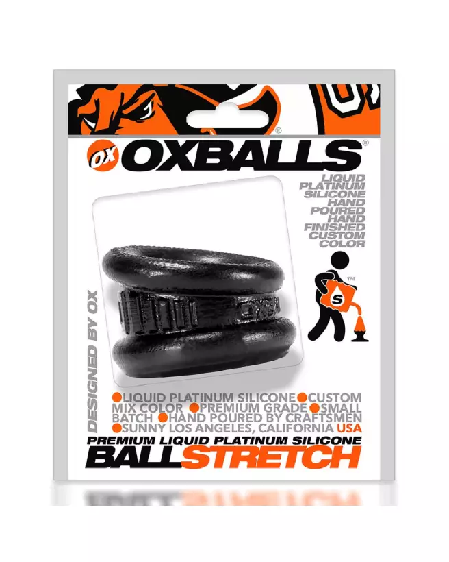 Image du Ballstretcher Noir Neo Angle par Oxballs, accessoire de confort et durabilité-2