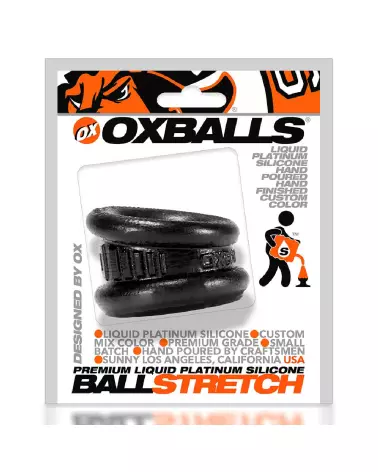 Image du Ballstretcher Noir Neo Angle par Oxballs, accessoire de confort et durabilité-2