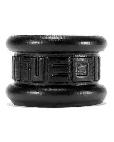 Image Neo Short Ballstretcher Black par Oxballs, étireur de testicules confortable et ergonomique-1