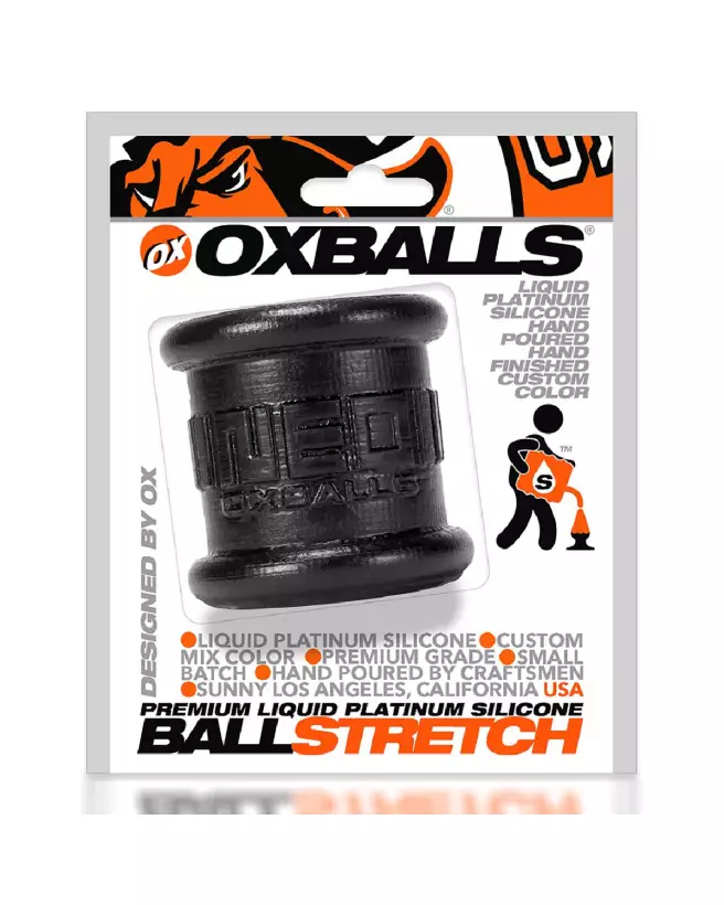 Image du Ballstretcher Neo Tall d'Oxballs en noir, confort et durabilité-2