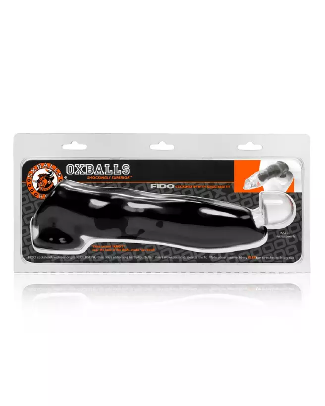 Image Beast Cocksheath Oxballs noire, gaine pénis haute qualité-2