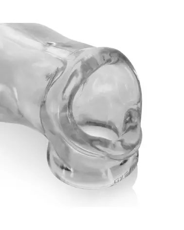 Image du Beast Cocksheath Clear par Oxballs, gaine pour pénis en silicone transparent-5