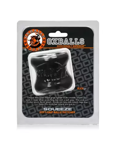 Image du Squeeze Hourglass Ballstretcher Noir par Oxballs-2