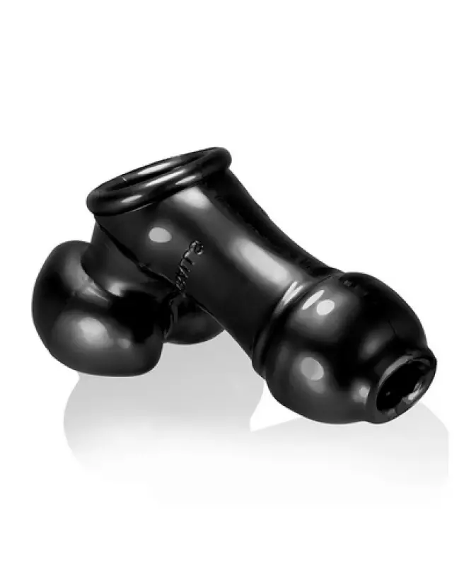 Sackjack Wearable Jackoff Sheath par Oxballs en noir, gaine pour pénis haute performance-1