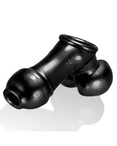 Sackjack Wearable Jackoff Sheath par Oxballs en noir, gaine pour pénis haute performance-4