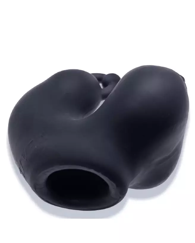 Image de la cage de chasteté Meatlocker Black Ice d'Oxballs, design discret et durable pour contrôle sécurisé-4