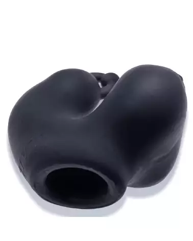 Image de la cage de chasteté Meatlocker Black Ice d'Oxballs, design discret et durable pour contrôle sécurisé-5