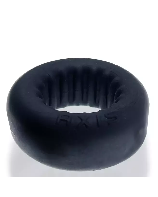 Cockring Oxballs noir flexible pour endurance et confort-3