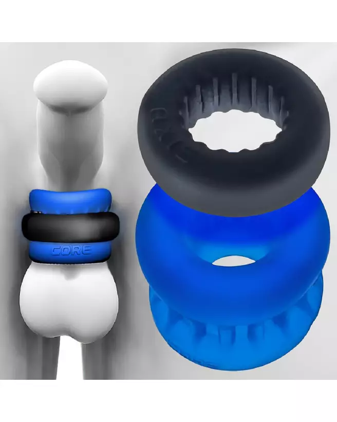 Photo d'Ultracore Core Ballstretcher with Axis Ring Blue Ice par Oxballs-4
