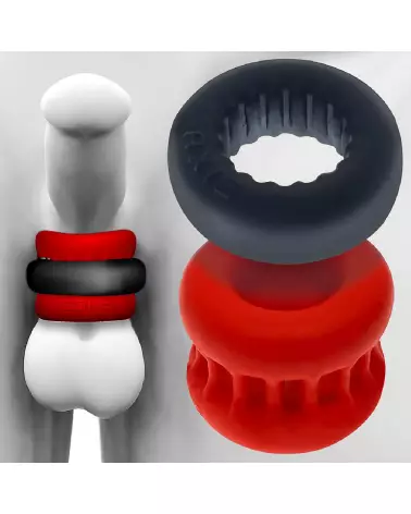 Ultracore Ballstretcher Red Ice par Oxballs avec Axis Ring-4