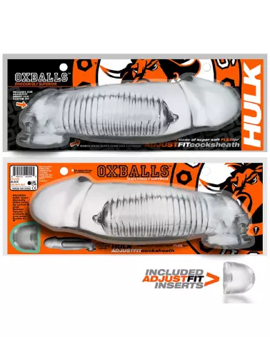 Gaine Pénienne Hulk Gargantic Cocksheath Transparente Oxballs-2